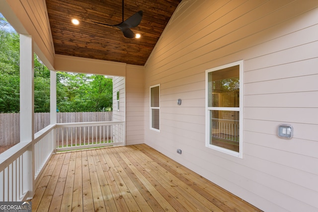 1036 Dell Ave SE, Smyrna, GA 30080 - view of wooden terrace