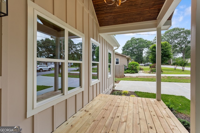 1036 Dell Ave SE, Smyrna, GA 30080 - view of wooden deck