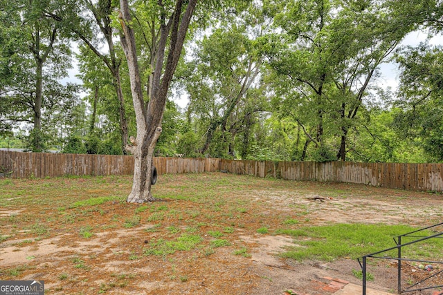 2325 Henry Cir, Augusta, GA 30906 - view of fenced backyard