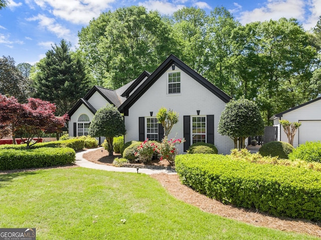 92 Isaiah Dr, Jefferson, GA 30549 - view of front of house with a front lawn