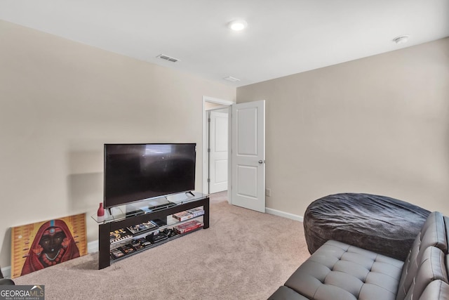 289 Pond Ct, Hoschton, GA 30548 - carpeted living room featuring baseboards