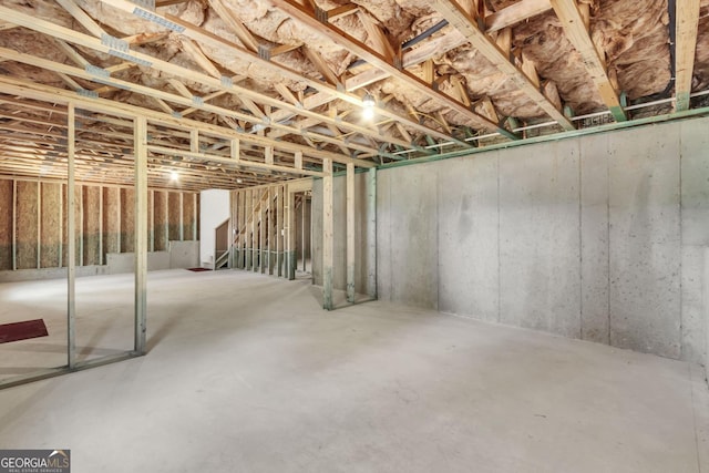 289 Pond Ct, Hoschton, GA 30548 - view of unfinished below grade area