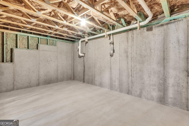 289 Pond Ct, Hoschton, GA 30548 - view of unfinished below grade area