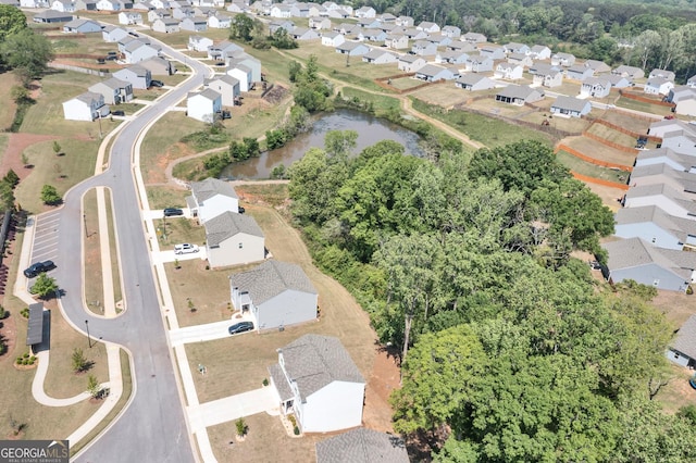 289 Pond Ct, Hoschton, GA 30548 - view of property location with nearby suburban area and a large body of water