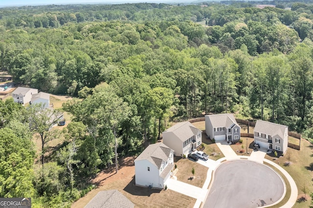 289 Pond Ct, Hoschton, GA 30548 - drone / aerial view of a forest