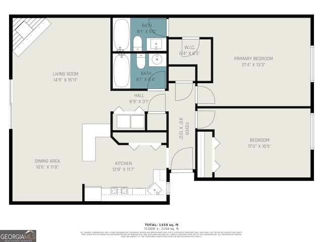 2220 Runnymead Rdg SE, Marietta, GA 30067 - floor plan / room layout