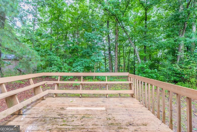 3440 Quinn Ridge Dr, Snellville, GA 30039 - view of wooden terrace
