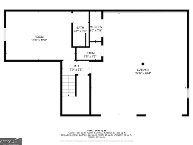 3440 Quinn Ridge Dr, Snellville, GA 30039 - view of room layout