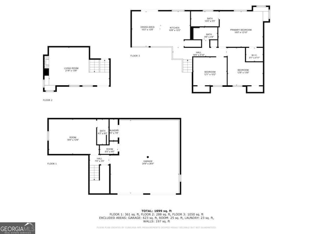 3440 Quinn Ridge Dr, Snellville, GA 30039 - view of home floor plan
