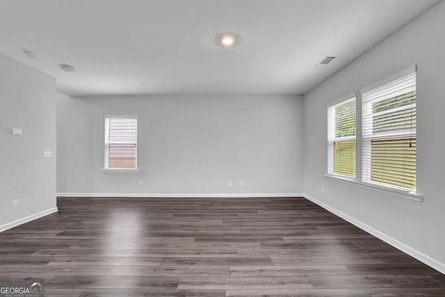 1998 Nuthatch Dr, Hoschton, GA 30548 - unfurnished room with dark wood-type flooring and baseboards