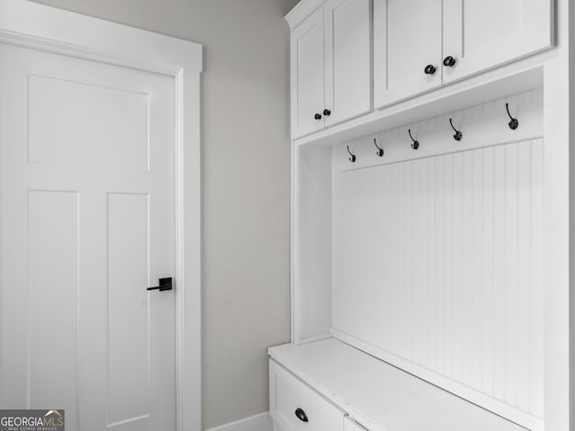 319 S Mount Carmel Rd, Mcdonough, GA 30253 - mudroom featuring baseboards