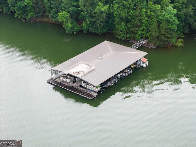 4847 Destitute Way, Gainesville, GA 30506 - drone / aerial view of a nearby body of water