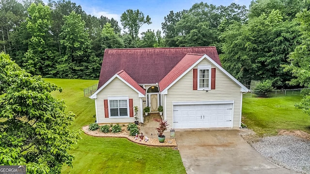 161 Mills Dr, Covington, GA 30016 - traditional-style house with concrete driveway and a garage