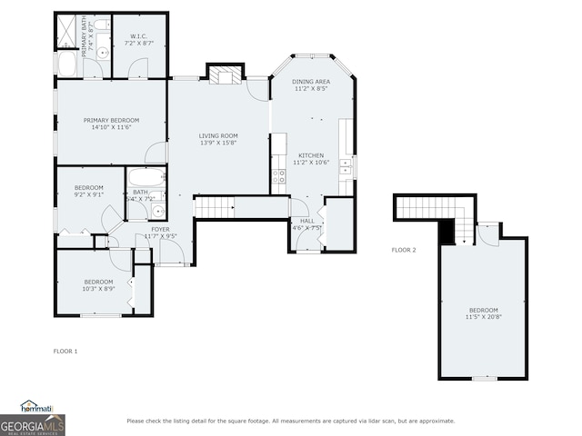 161 Mills Dr, Covington, GA 30016 - floor plan / room layout