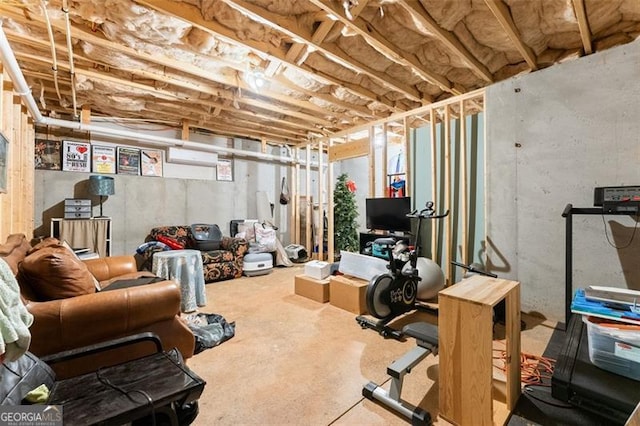 15 Baker St, Dahlonega, GA 30533 - view of unfinished basement