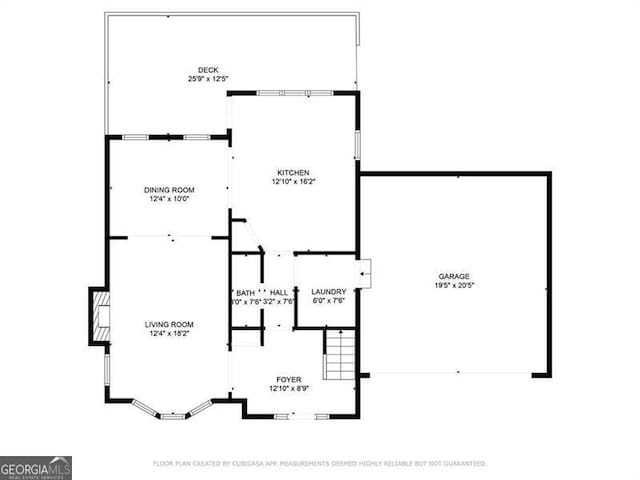 4806 Deer Chase, Powder Springs, GA 30127 - floor plan / room layout