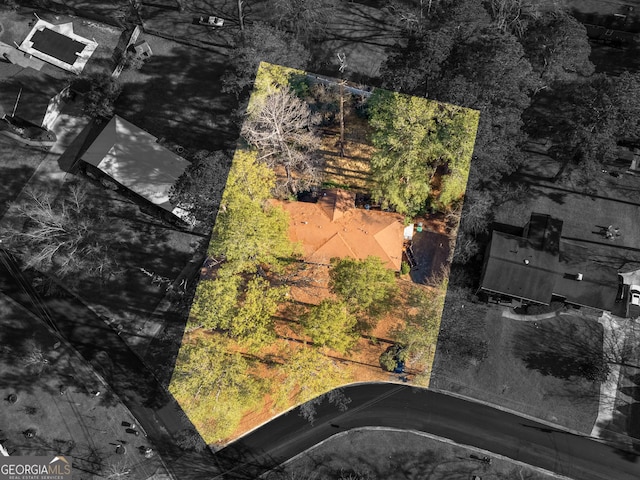 1727 Briarcliff Rd, Milledgeville, GA 31061 - bird's eye view