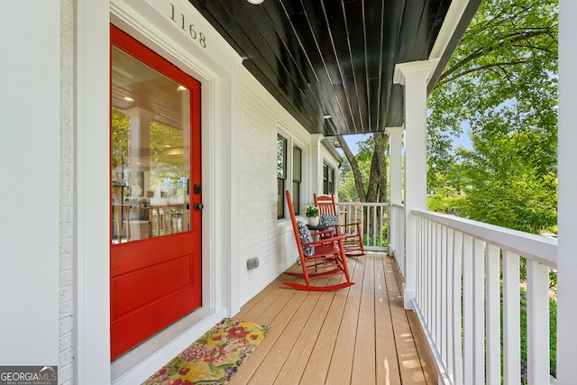 1168 Mclynn Ave NE, Atlanta, GA 30306 - view of deck