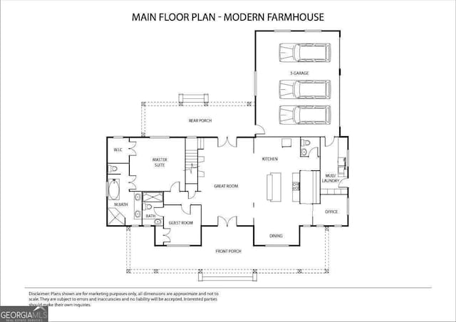 1278 Mulberry, Commerce, GA 30530 - floor plan / room layout