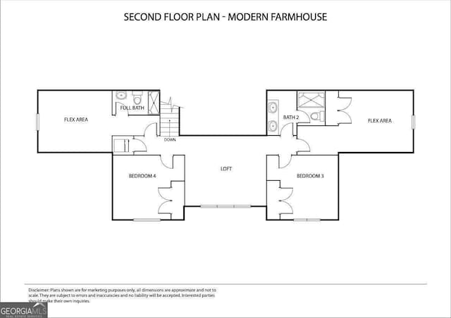 1278 Mulberry, Commerce, GA 30530 - floor plan / room layout