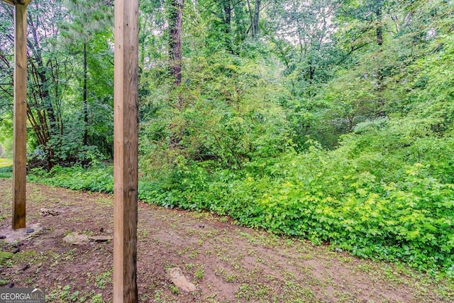 2218 Lowtrail Ct, Lithonia, GA 30058 - view of yard with a view of trees