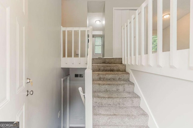 2218 Lowtrail Ct, Lithonia, GA 30058 - view of staircase