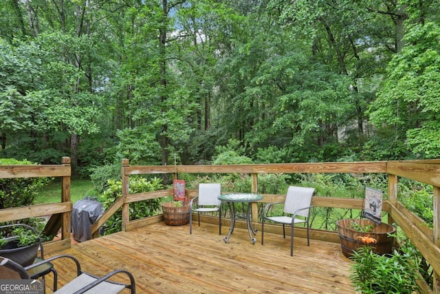 1369 Willowbrook Dr SW, Marietta, GA 30064 - view of deck