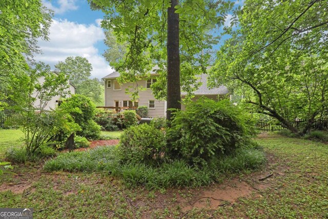 1369 Willowbrook Dr SW, Marietta, GA 30064 - view of yard