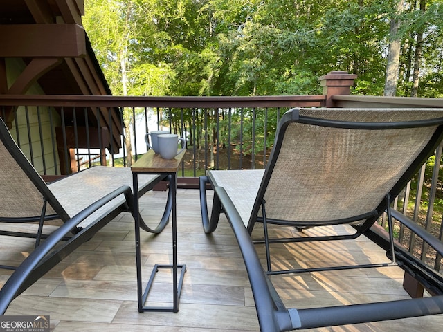 1361 Grayson Pointe Dr, Buckhead, GA 30625 - view of wooden terrace