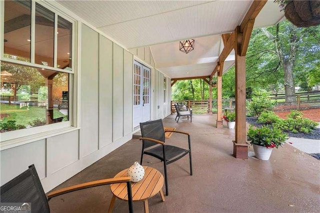 2020 New Kemp Rd, Marietta, GA 30066 - view of covered porch