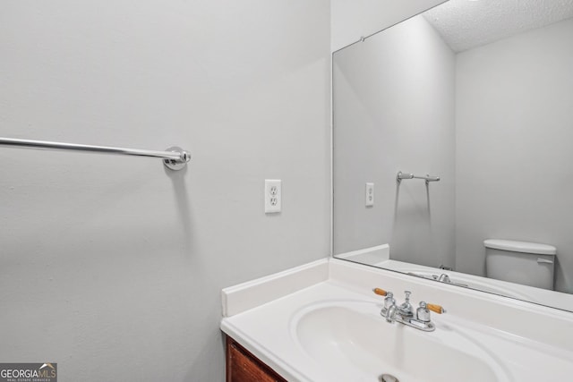 484 Culberson St SW, Atlanta, GA 30310 - bathroom featuring vanity and a textured ceiling