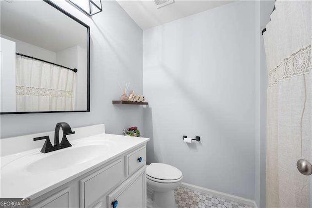 2069 Brightleaf Way Unit 123, Marietta, GA 30060 - bathroom featuring vanity and tile patterned floors
