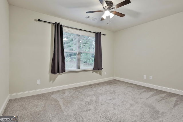 279 Brenna Ct, Luthersville, GA 30251 - carpeted empty room featuring ceiling fan and baseboards