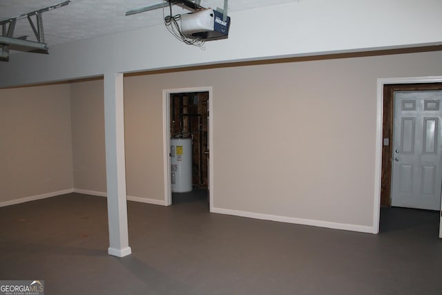 1408 Wyndham Way, Bethlehem, GA 30620 - garage featuring a garage door opener and water heater