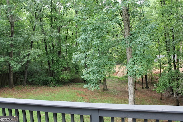 1408 Wyndham Way, Bethlehem, GA 30620 - view of yard with a balcony
