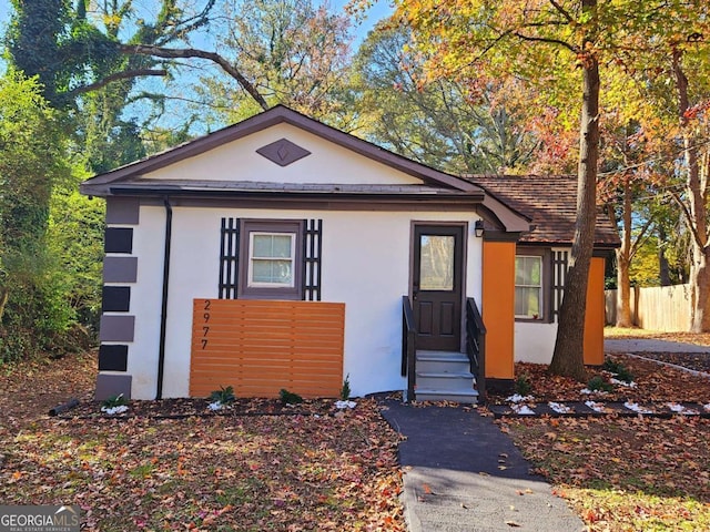 2977 5th St SW, Atlanta, GA 30315 - view of front of house featuring entry steps and stucco siding