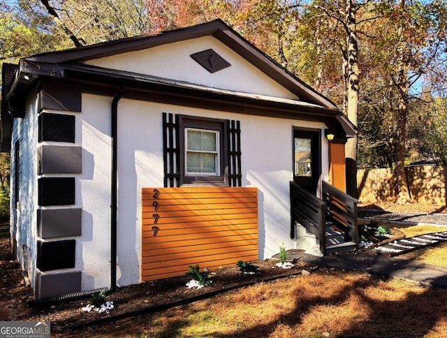 2977 5th St SW, Atlanta, GA 30315 - view of side of property with stucco siding