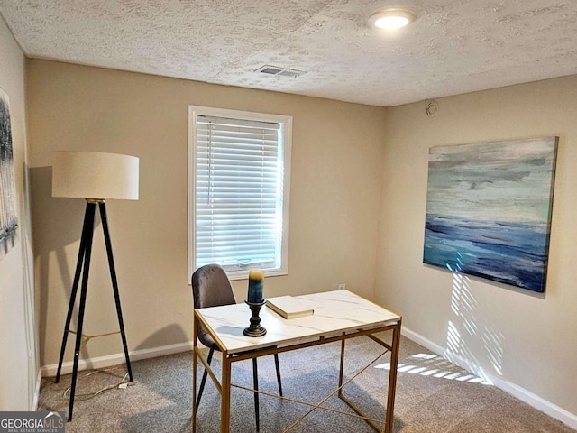 2977 5th St SW, Atlanta, GA 30315 - carpeted office space with baseboards and a textured ceiling