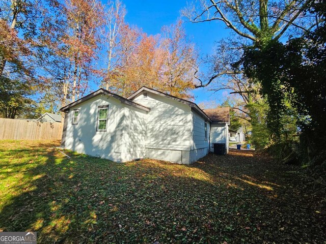 2977 5th St SW, Atlanta, GA 30315 - view of side of property featuring a cooling unit