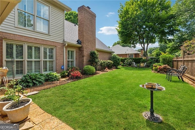 440 Carybell Ln, Alpharetta, GA 30004 - view of yard with a fire pit