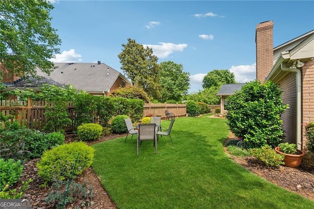 440 Carybell Ln, Alpharetta, GA 30004 - view of yard