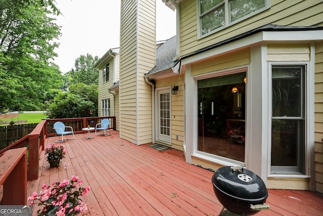 1010 Calls Creek Cir, Watkinsville, GA 30677 - view of wooden deck