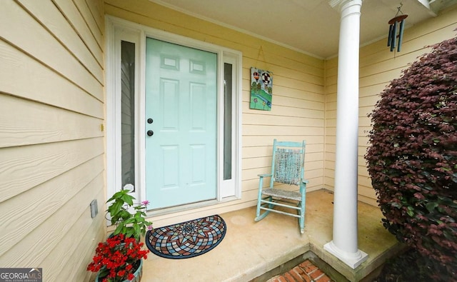 1010 Calls Creek Cir, Watkinsville, GA 30677 - view of exterior entry with covered porch