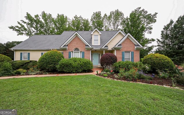 1010 Calls Creek Cir, Watkinsville, GA 30677 - view of front of house with brick siding and a front lawn