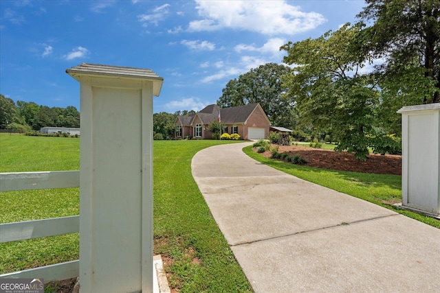 10 Wigwam Cir, Whitesburg, GA 30185 - view of front of property with a front lawn