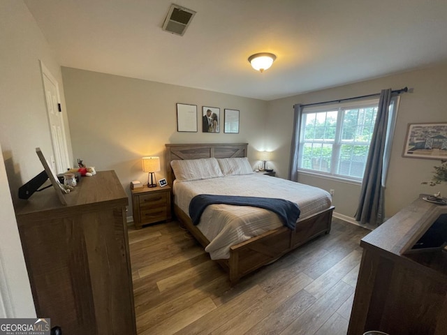 2165 Milledge Dr S Unit B6, Athens, GA 30605 - bedroom with wood finished floors and baseboards