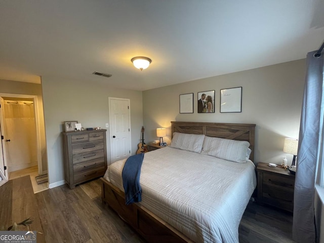 2165 Milledge Dr S Unit B6, Athens, GA 30605 - bedroom with wood finished floors and baseboards