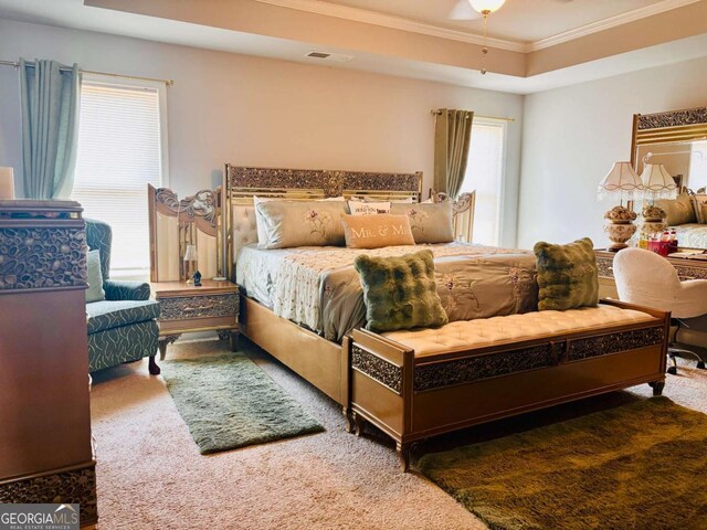 38 Lavender Ct, Dallas, GA 30132 - bedroom with carpet and crown molding