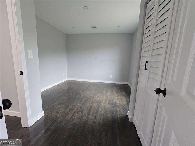 766 Longleaf Dr, Forest Park, GA 30297 - spare room featuring wood finished floors and baseboards