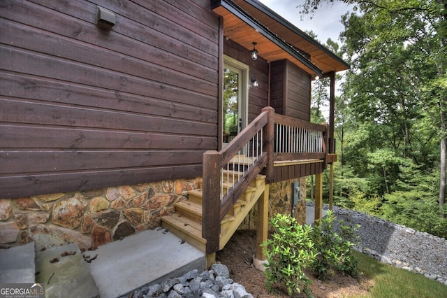968 Hidden Valley Dr, Morganton, GA 30560 - deck featuring stairs